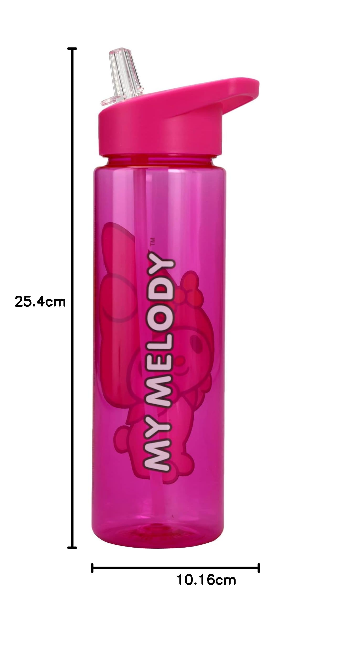 Garrafa de água Tritan Hello Kitty & Friends My Melody 680 g